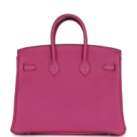 Hermes Birkin 25 Magnolia Togo Palladium Hardware Hermes Birkin 25 Magnolia Togo Palladium Hardware