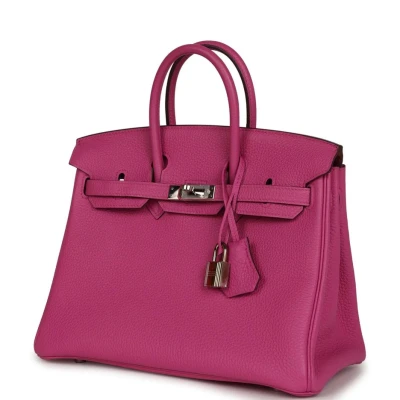 Hermes Birkin 25 Magnolia Togo Palladium Hardware Hermes Birkin 25 Magnolia Togo Palladium Hardware