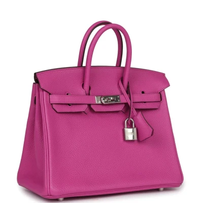 Hermes Birkin 25 Magnolia Togo Palladium Hardware Hermes Birkin 25 Magnolia Togo Palladium Hardware