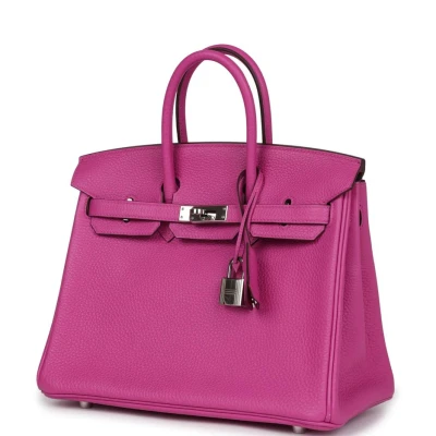 Hermes Birkin 25 Magnolia Togo Palladium Hardware Hermes Birkin 25 Magnolia Togo Palladium Hardware