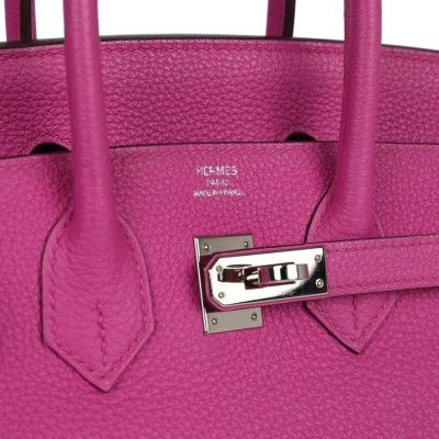 Hermes Birkin 25 Magnolia Togo Palladium Hardware Hermes Birkin 25 Magnolia Togo Palladium Hardware