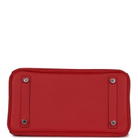 Hermes Birkin 25 Rouge Piment Swift Palladium Hardware Hermes Birkin 25 Rouge Piment Swift Palladium Hardware