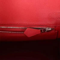 Hermes Birkin 25 Rouge Piment Swift Palladium Hardware Hermes Birkin 25 Rouge Piment Swift Palladium Hardware