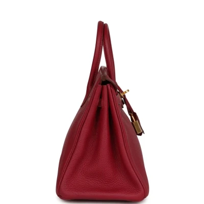 Hermes Birkin 25 Rubis Togo Gold Hardware Hermes Birkin 25 Rubis Togo Gold Hardware
