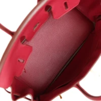 Hermes Birkin 25 Rubis Togo Gold Hardware Hermes Birkin 25 Rubis Togo Gold Hardware