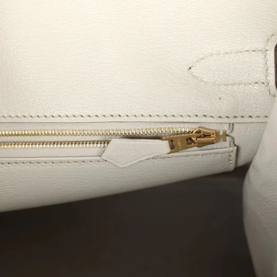 Hermes Birkin 30 Beton Matte Porosus Crocodile Gold Hardware Hermes Birkin 30 Beton Matte Porosus Crocodile Gold Hardware