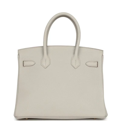 Hermes Birkin 30 Beton Togo Gold Hardware Hermes Birkin 30 Beton Togo Gold Hardware