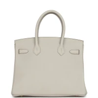 Hermes Birkin 30 Beton Togo Gold Hardware Hermes Birkin 30 Beton Togo Gold Hardware