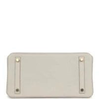 Hermes Birkin 30 Beton Togo Gold Hardware Hermes Birkin 30 Beton Togo Gold Hardware