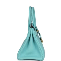Hermes Birkin 30 Bleu Atoll Togo Gold Hardware Hermes Birkin 30 Bleu Atoll Togo Gold Hardware