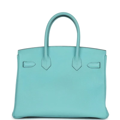 Hermes Birkin 30 Bleu Atoll Togo Gold Hardware Hermes Birkin 30 Bleu Atoll Togo Gold Hardware