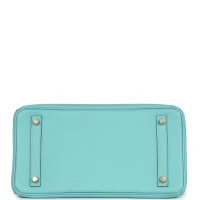 Hermes Birkin 30 Bleu Atoll Togo Gold Hardware Hermes Birkin 30 Bleu Atoll Togo Gold Hardware