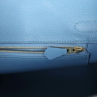 Hermes Birkin 30 Bleu Azur Togo Gold Hardware Hermes Birkin 30 Bleu Azur Togo Gold Hardware