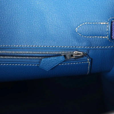 Hermes Birkin 30 Bleu Electric Candy Epsom Palladium Hardware Hermes Birkin 30 Bleu Electric Candy Epsom Palladium Hardware