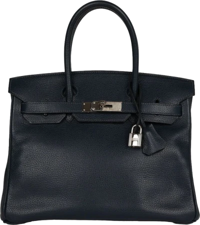 Hermes Birkin 30 Bleu Indigo Vache Liegee Palladium Hardware Hermes Birkin 30 Bleu Indigo Vache Liegee Palladium Hardware