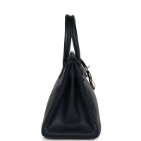 Hermes Birkin 30 Bleu Indigo Vache Liegee Palladium Hardware Hermes Birkin 30 Bleu Indigo Vache Liegee Palladium Hardware