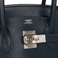 Hermes Birkin 30 Bleu Indigo Vache Liegee Palladium Hardware Hermes Birkin 30 Bleu Indigo Vache Liegee Palladium Hardware