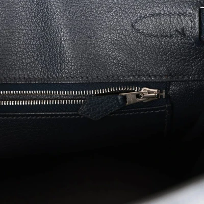 Hermes Birkin 30 Bleu Indigo Vache Liegee Palladium Hardware Hermes Birkin 30 Bleu Indigo Vache Liegee Palladium Hardware