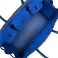 Hermes Birkin 30 Bleu Royal Togo Palladium Hardware Hermes Birkin 30 Bleu Royal Togo Palladium Hardware