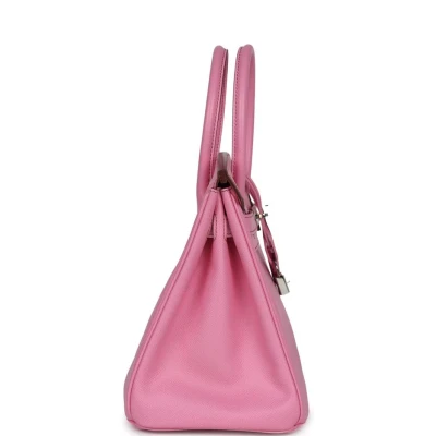 Hermes Birkin 30 Bubblegum Epsom Palladium Hardware Hermes Birkin 30 Bubblegum Epsom Palladium Hardware