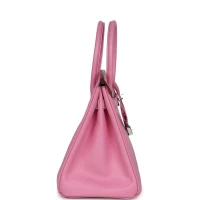 Hermes Birkin 30 Bubblegum Epsom Palladium Hardware Hermes Birkin 30 Bubblegum Epsom Palladium Hardware