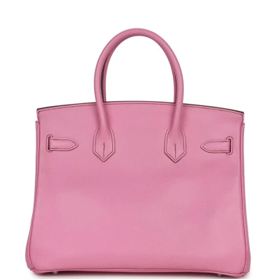 Hermes Birkin 30 Bubblegum Epsom Palladium Hardware Hermes Birkin 30 Bubblegum Epsom Palladium Hardware