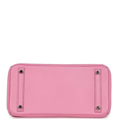 Hermes Birkin 30 Bubblegum Epsom Palladium Hardware Hermes Birkin 30 Bubblegum Epsom Palladium Hardware