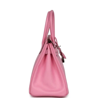 Hermes Birkin 30 Bubblegum Epsom Palladium Hardware Hermes Birkin 30 Bubblegum Epsom Palladium Hardware