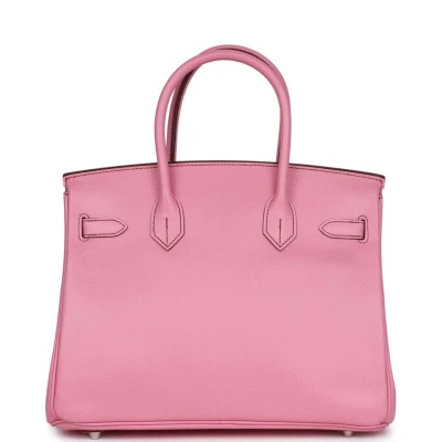 Hermes Birkin 30 Bubblegum Epsom Palladium Hardware Hermes Birkin 30 Bubblegum Epsom Palladium Hardware