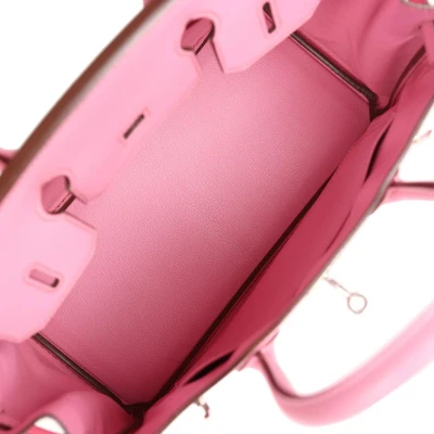 Hermes Birkin 30 Bubblegum Epsom Palladium Hardware Hermes Birkin 30 Bubblegum Epsom Palladium Hardware