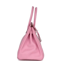 Hermes Birkin 30 Bubblegum Swift Palladium Hardware Hermes Birkin 30 Bubblegum Swift Palladium Hardware