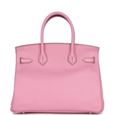 Hermes Birkin 30 Bubblegum Swift Palladium Hardware Hermes Birkin 30 Bubblegum Swift Palladium Hardware