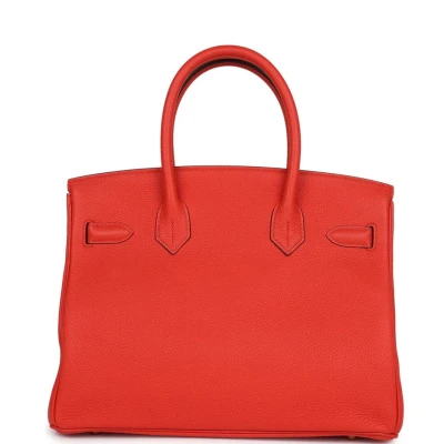 Hermes Birkin 30 Capucine Togo Gold Hardware Hermes Birkin 30 Capucine Togo Gold Hardware