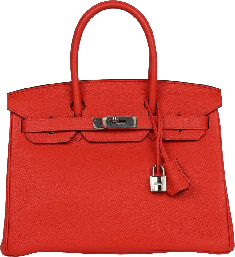 Hermes Birkin 30 Capucine Togo Palladium Hardware