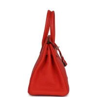 Hermes Birkin 30 Capucine Togo Palladium Hardware Hermes Birkin 30 Capucine Togo Palladium Hardware