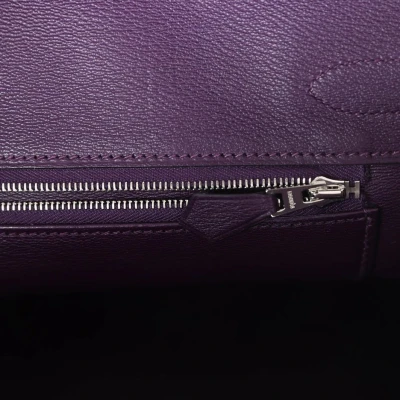 Hermes Birkin 30 Cassis Shiny Crocodile Niloticus Palladium Hardware Hermes Birkin 30 Cassis Shiny Crocodile Niloticus Palladium Hardware
