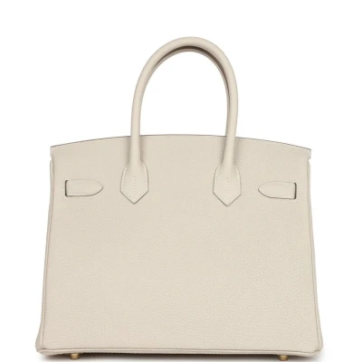 Hermes Birkin 30 Craie Togo Gold Hardware Hermes Birkin 30 Craie Togo Gold Hardware