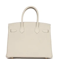 Hermes Birkin 30 Craie Togo Gold Hardware Hermes Birkin 30 Craie Togo Gold Hardware