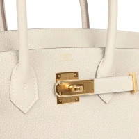 Hermes Birkin 30 Craie Togo Gold Hardware Hermes Birkin 30 Craie Togo Gold Hardware