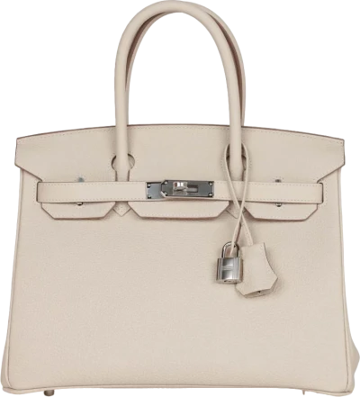 Hermes Birkin 30 Craie Togo Palladium Hardware Hermes Birkin 30 Craie Togo Palladium Hardware