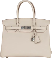 Hermes Birkin 30 Craie Togo Palladium Hardware Hermes Birkin 30 Craie Togo Palladium Hardware