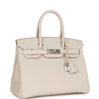 Hermes Birkin 30 Craie Togo Palladium Hardware Hermes Birkin 30 Craie Togo Palladium Hardware