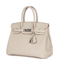 Hermes Birkin 30 Craie Togo Palladium Hardware Hermes Birkin 30 Craie Togo Palladium Hardware