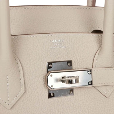 Hermes Birkin 30 Craie Togo Palladium Hardware Hermes Birkin 30 Craie Togo Palladium Hardware