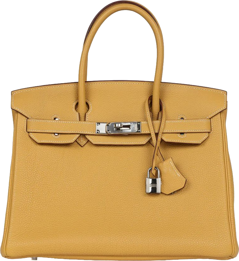 Hermes Birkin 30 Curry Togo Palladium Hardware