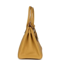 Hermes Birkin 30 Curry Togo Palladium Hardware Hermes Birkin 30 Curry Togo Palladium Hardware