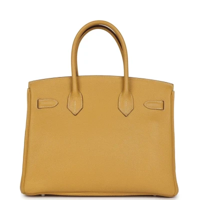 Hermes Birkin 30 Curry Togo Palladium Hardware Hermes Birkin 30 Curry Togo Palladium Hardware