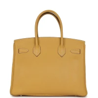 Hermes Birkin 30 Curry Togo Palladium Hardware Hermes Birkin 30 Curry Togo Palladium Hardware