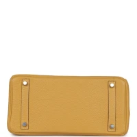 Hermes Birkin 30 Curry Togo Palladium Hardware Hermes Birkin 30 Curry Togo Palladium Hardware