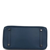 Hermes Birkin 30 Deep Bleu Swift Palladium Hardware Hermes Birkin 30 Deep Bleu Swift Palladium Hardware
